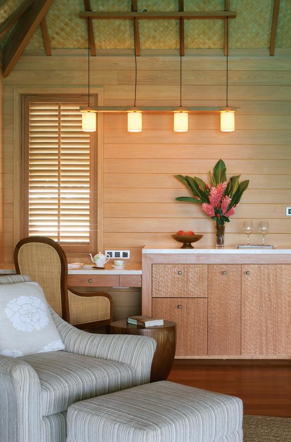 Suite Bungalow de 1 dormitorio con piscina pequeña y vistas a la laguna - Sobre el agua