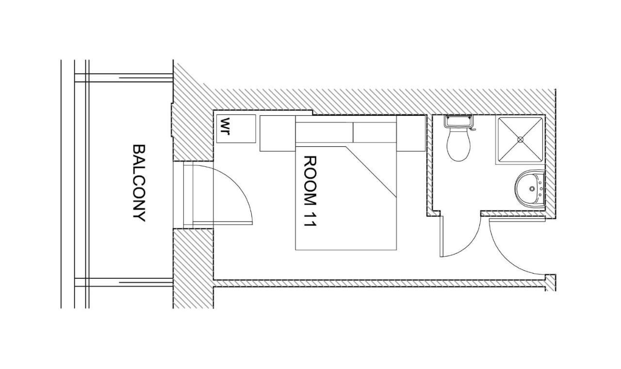 Double Room with Rear View 1st Floor