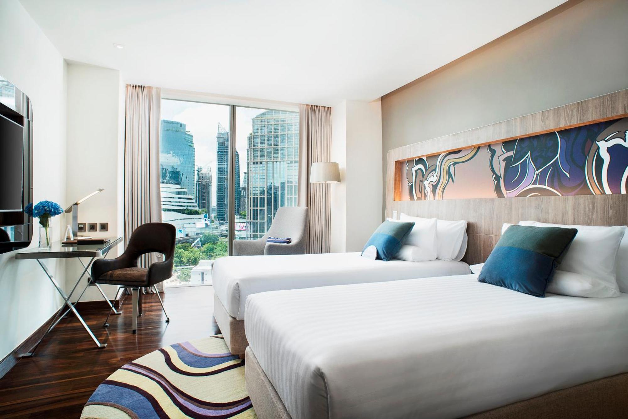 Chambre Lits Jumeaux Exécutive Deluxe avec Accès au Salon