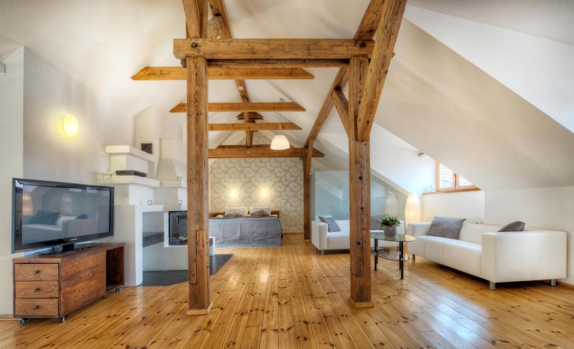 Attic Apartment Old Town View