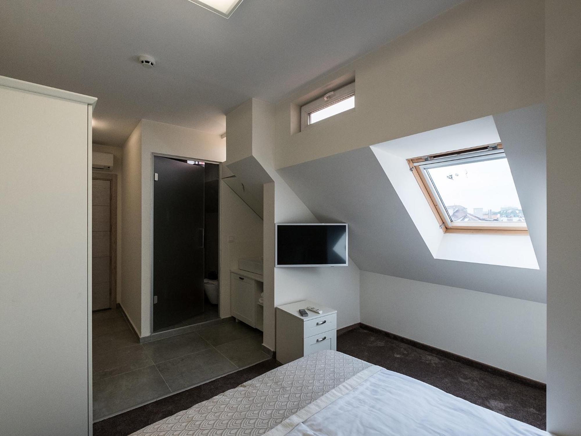 Budget Double Room Attic No Balcony