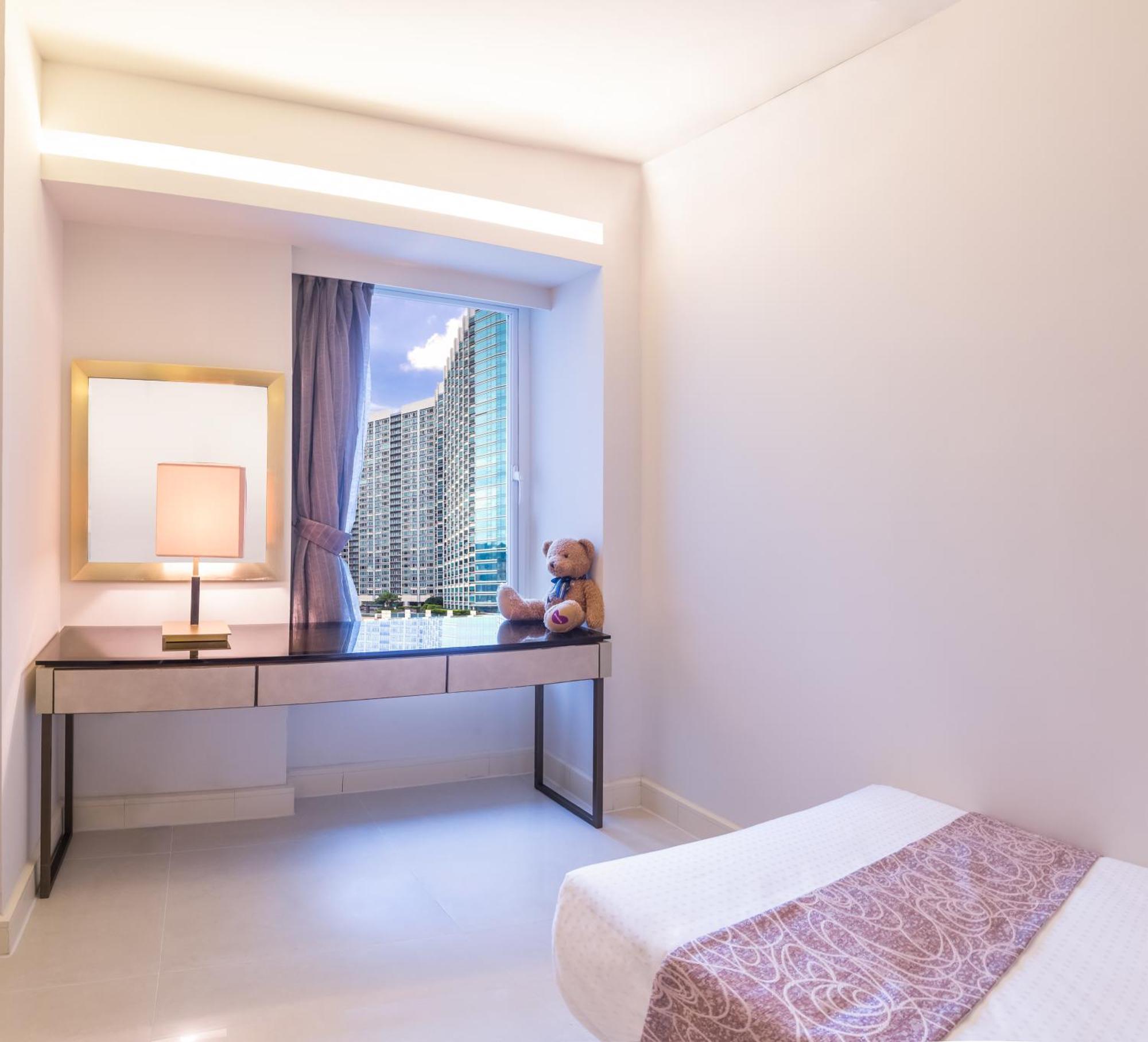 Suite mit 2 Schlafzimmern und Stadtblick