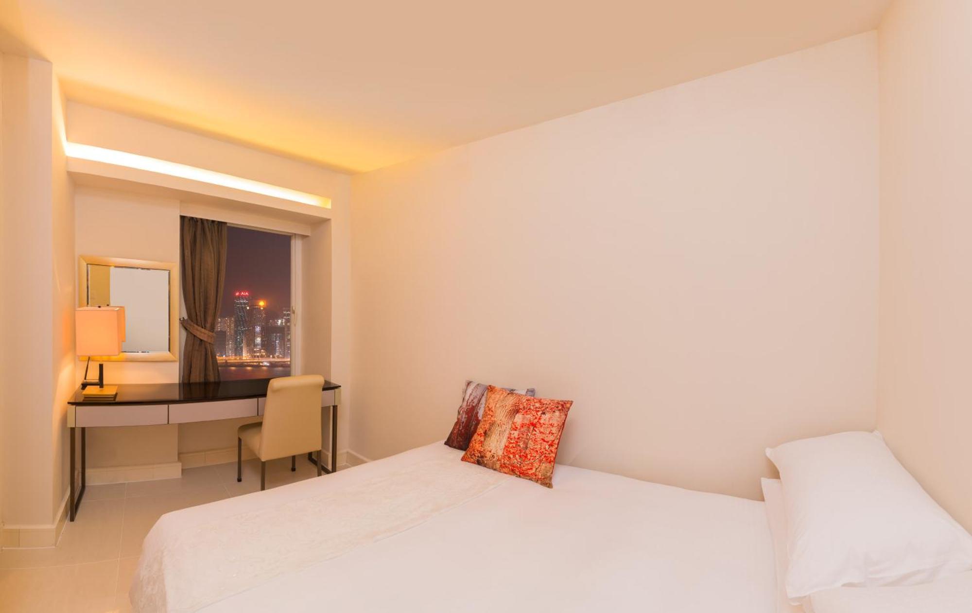 Suite mit 2 Schlafzimmern und Hafenblick