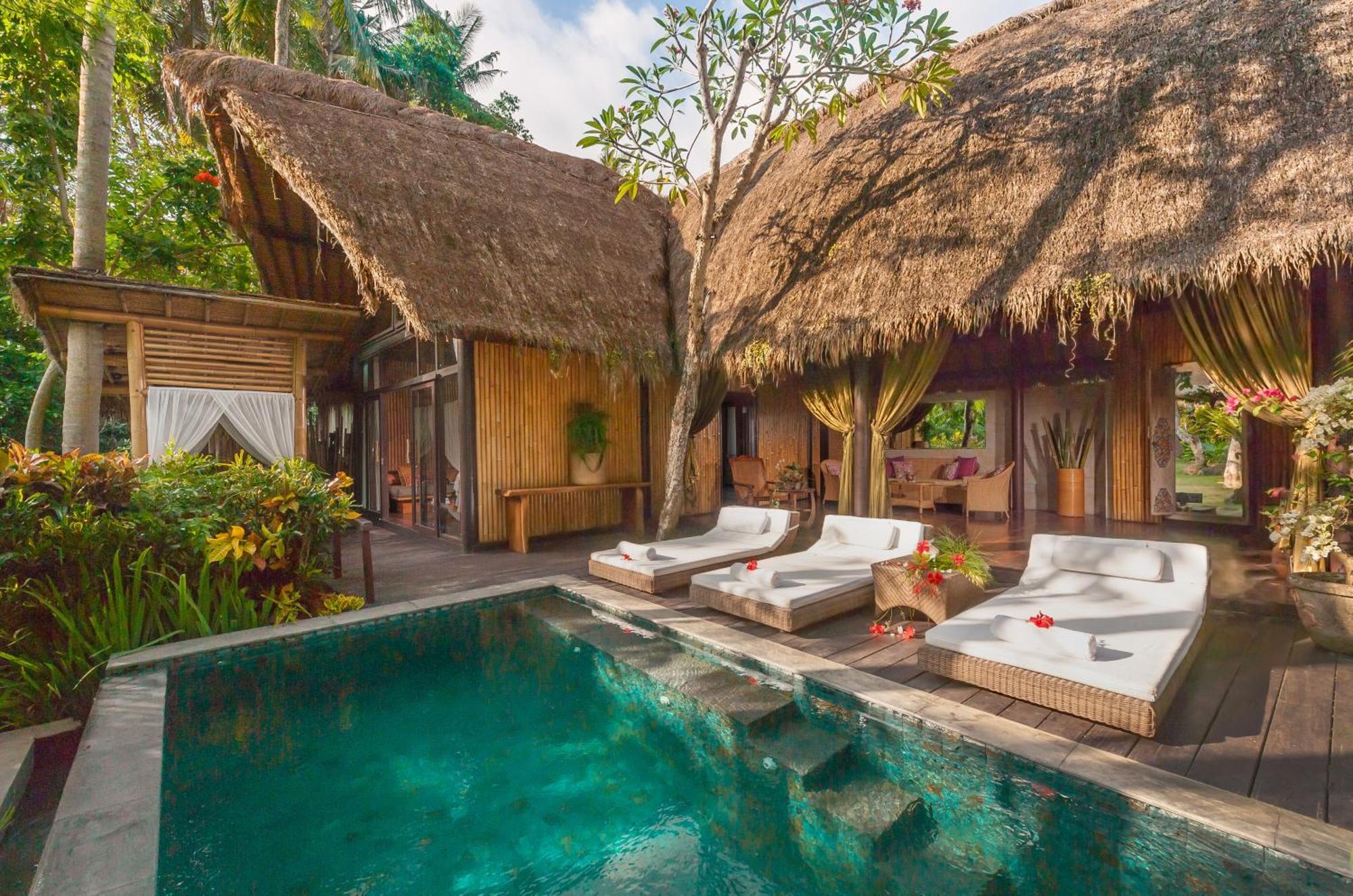 Suite Bidadari mit 2 Schlafzimmern und Pool