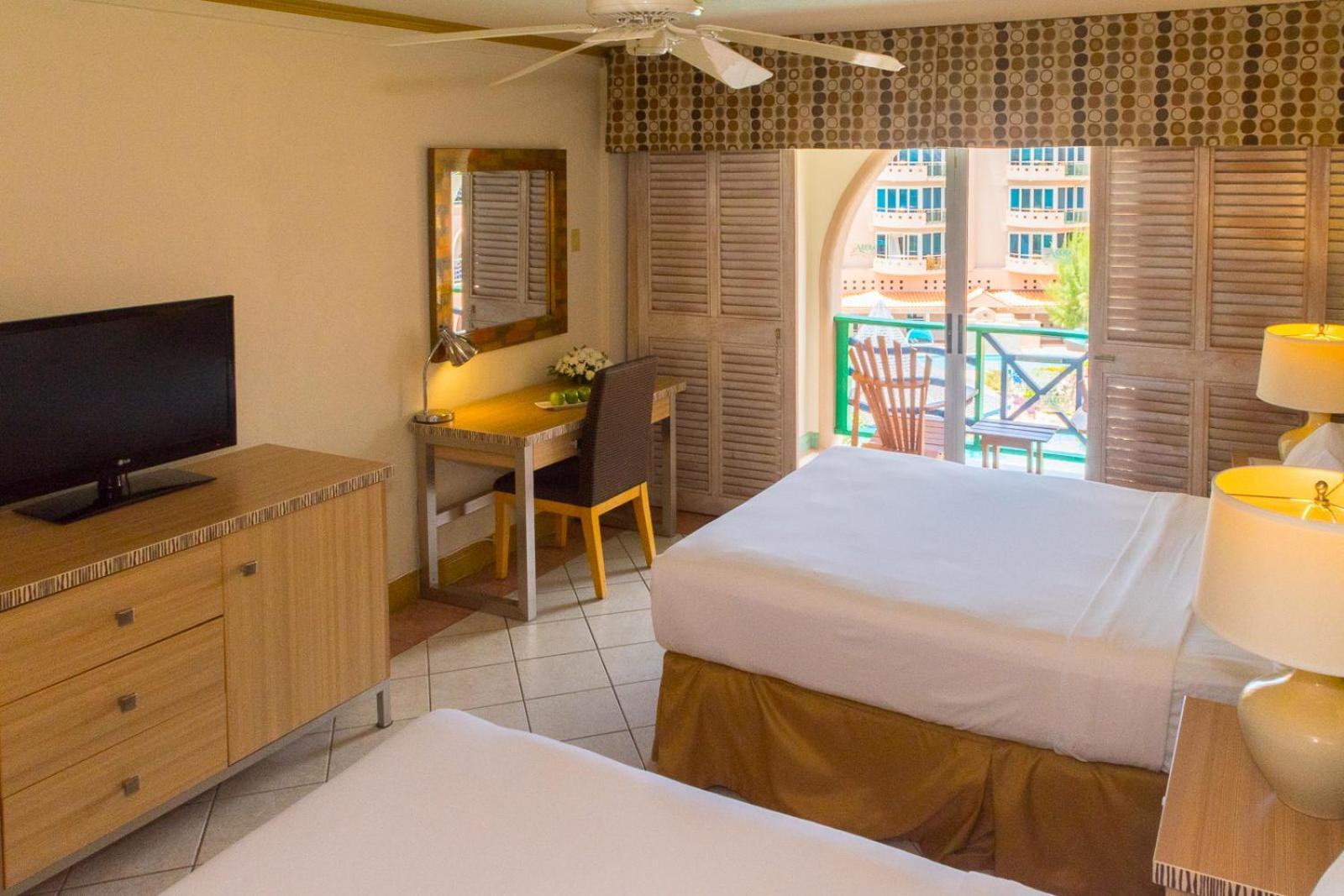 Pool View Room 2 Double Beds