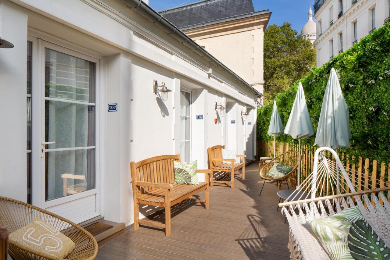 Lit dans Dortoir Mixte de 4 Lits avec Terrasse