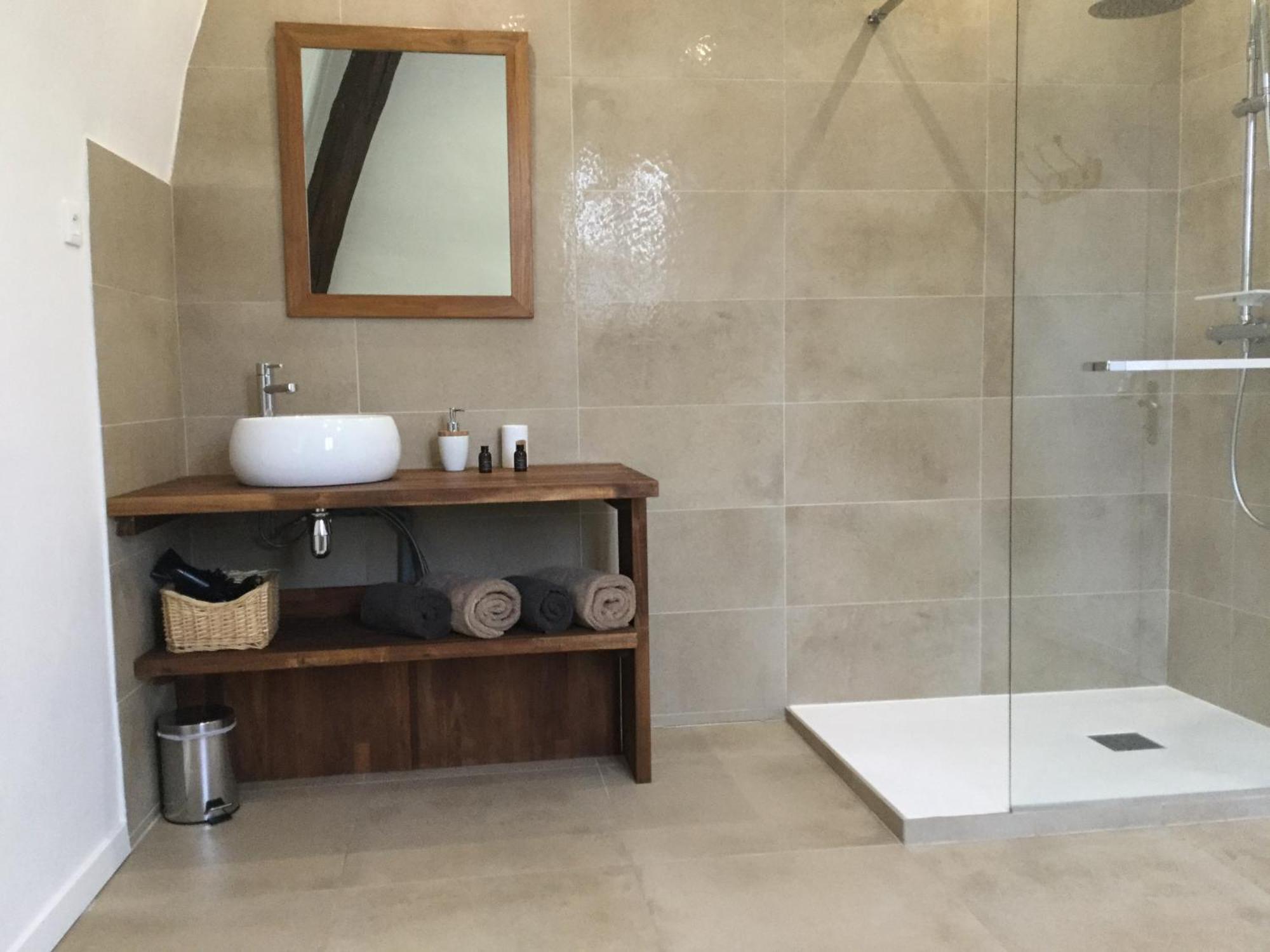 Deluxe Double Room Shower
