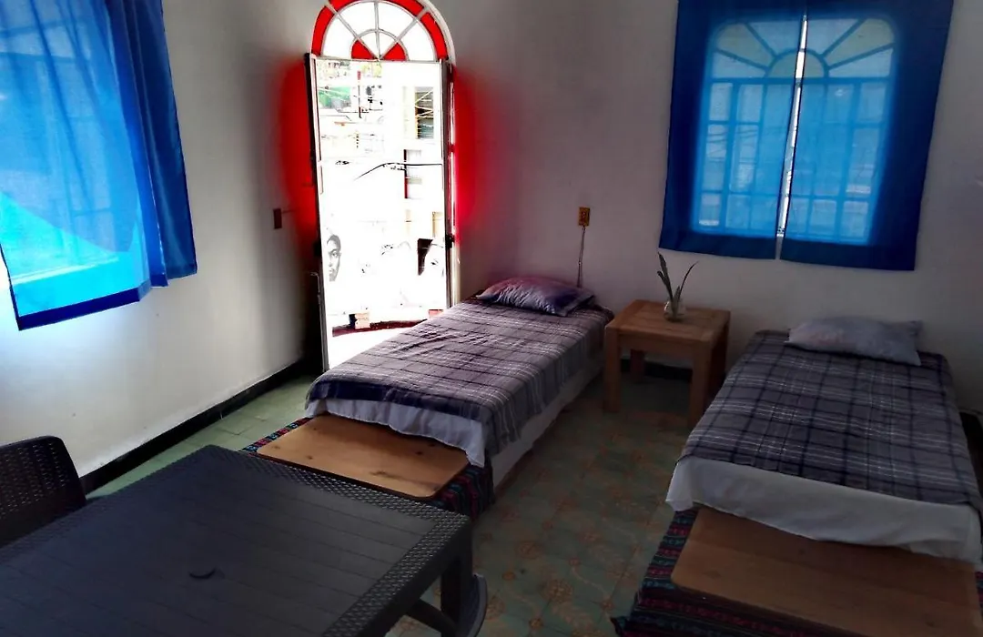 Hostal Azul Puebla Barrio El Alto-1