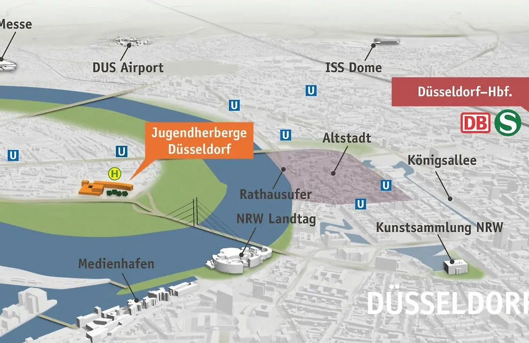 Jugendherberge Duesseldorf-1