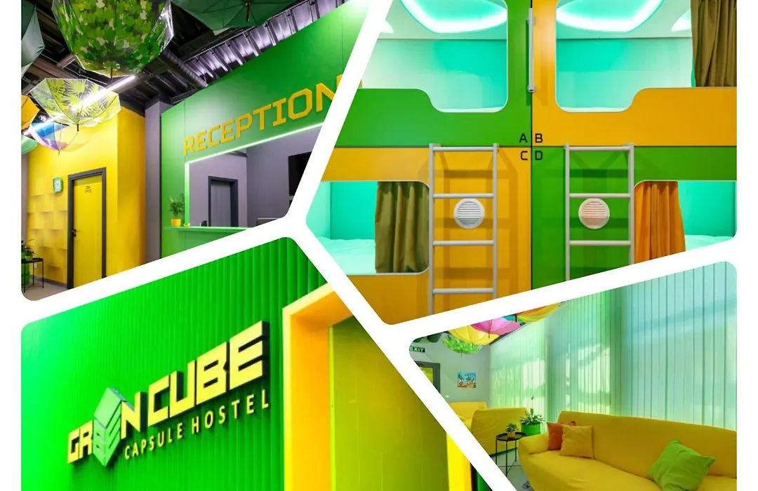 Green Cube Capsule Hostel-1