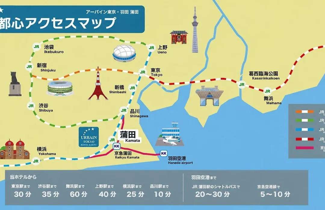 Urbain Tokyo Haneda Kamata-1