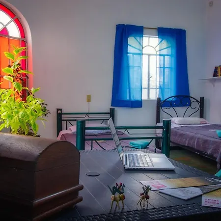 Hostal Azul Puebla Barrio El Alto-3