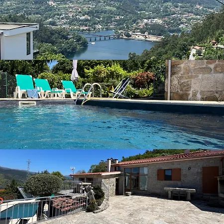 Casa da Lage - T1 - Lareira - AC - Vistas lago - Piscina privada sazonal - Gerês-3