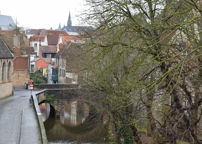 Hotel Entree - View Of Canal Bruges