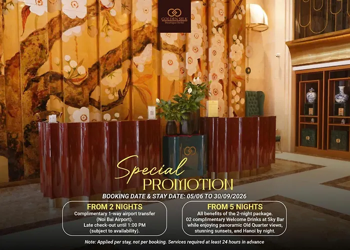 Golden Silk Boutique Hotel Hanoï
