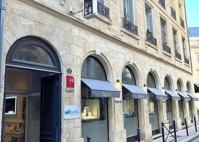 Brit Hotel Des Grands Hommes - Bordeaux Centre