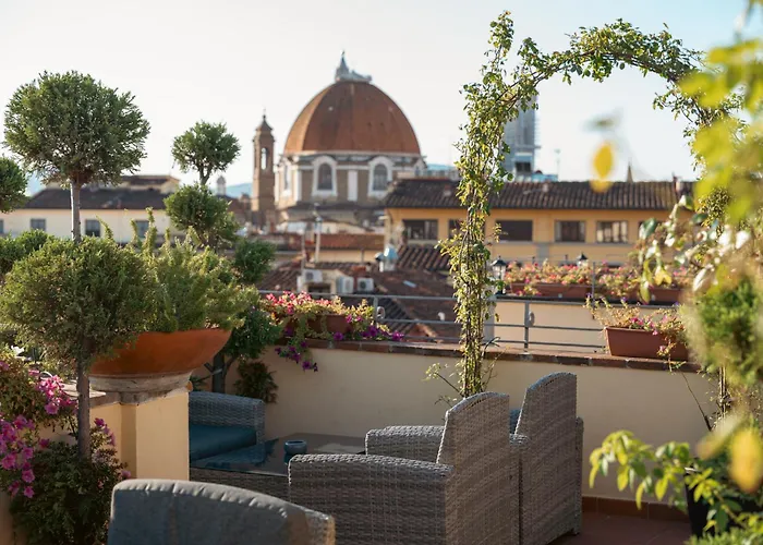 Hotel Annabella Roof Terrace Florencia