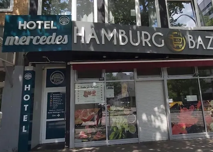 Hotel Mercedes/Centrum Hamburgo